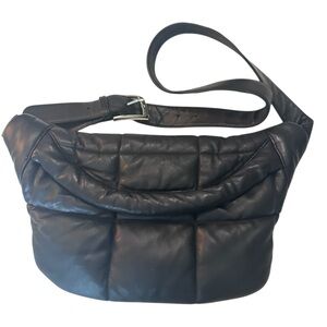 Genuine Sheep’s Leather Quilted JUMBO Belt Bag